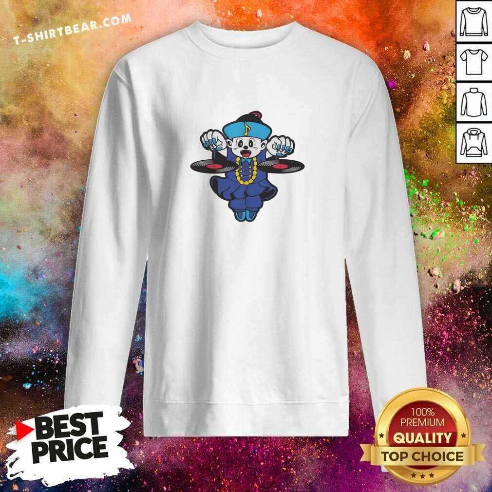 Vinyl Disc Vampire sweatshirt