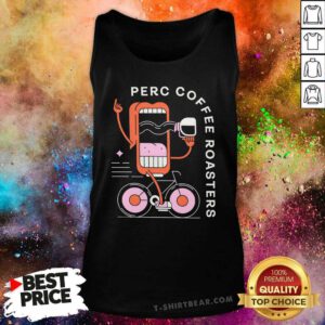 Tongue Bike Perc Coffee Roasters Tank-top