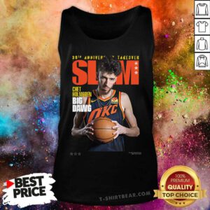 SLAM Cover Cover 30th Anniversary Takeover Chet Holmgren Tank-top