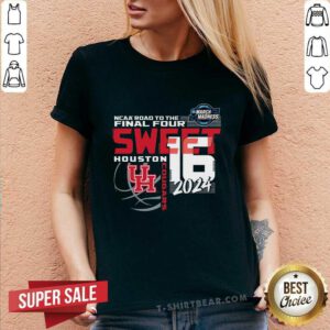 University of Houston Men's Basketball 2024 Sweet 16 v-neck