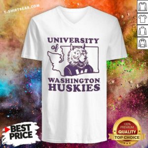 University Of Washington Huskies V-neck