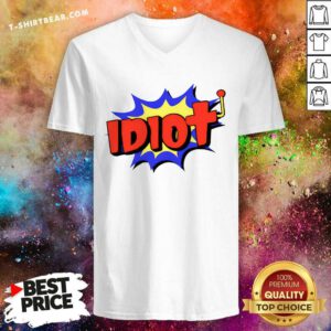 Vegasmett Idiot v-neck
