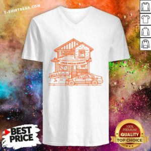 Welcome Home Linus Media Group Back In Business v-neck