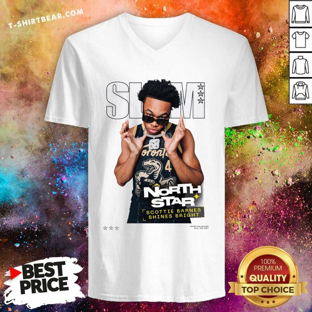 SLAM Cover North Star Scottie Barnes Shines Bright V-neck