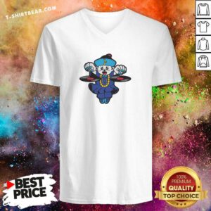 Vinyl Disc Vampire v-neck