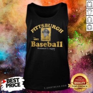 Awesome Pittsburgh Pirates Baseball National League Est 1887 Tank-top
