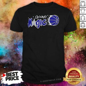 Great Orlando Magic Hardwood Retro Logo T-shirt
