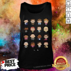 Nice The Office Cute Characters Tank-top
