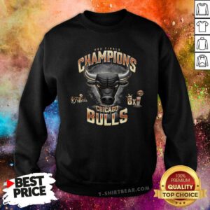 Official NBA Finals Champions Chicago Bulls Final Sweatshirt