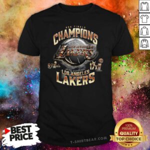 Official NBA Finals Champions Los Angeles Lakers T-shirt