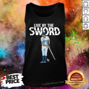 Great Trevor Bauer Live By The Sword Baseball Tank-top