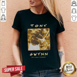 Official Tony Gwynn San Diego Padres V-neck