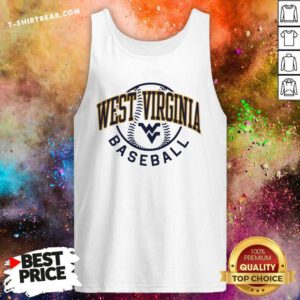Official West Virginia Mountaineers SS Baseball Tank-top
