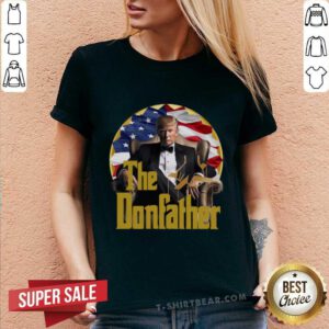 Original Trump 2024 The Donfather Trump The Comeback Continues V-neck