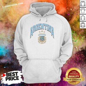 Premium Argentina National Team 1863FC Retro Wordmark Hoodie