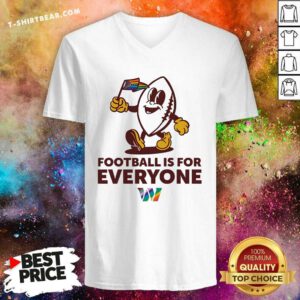 Premium Washington Football Is For Everyone Pride 2024 V-neck