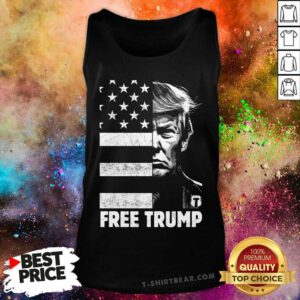 Top Free Trump Black Tank-top