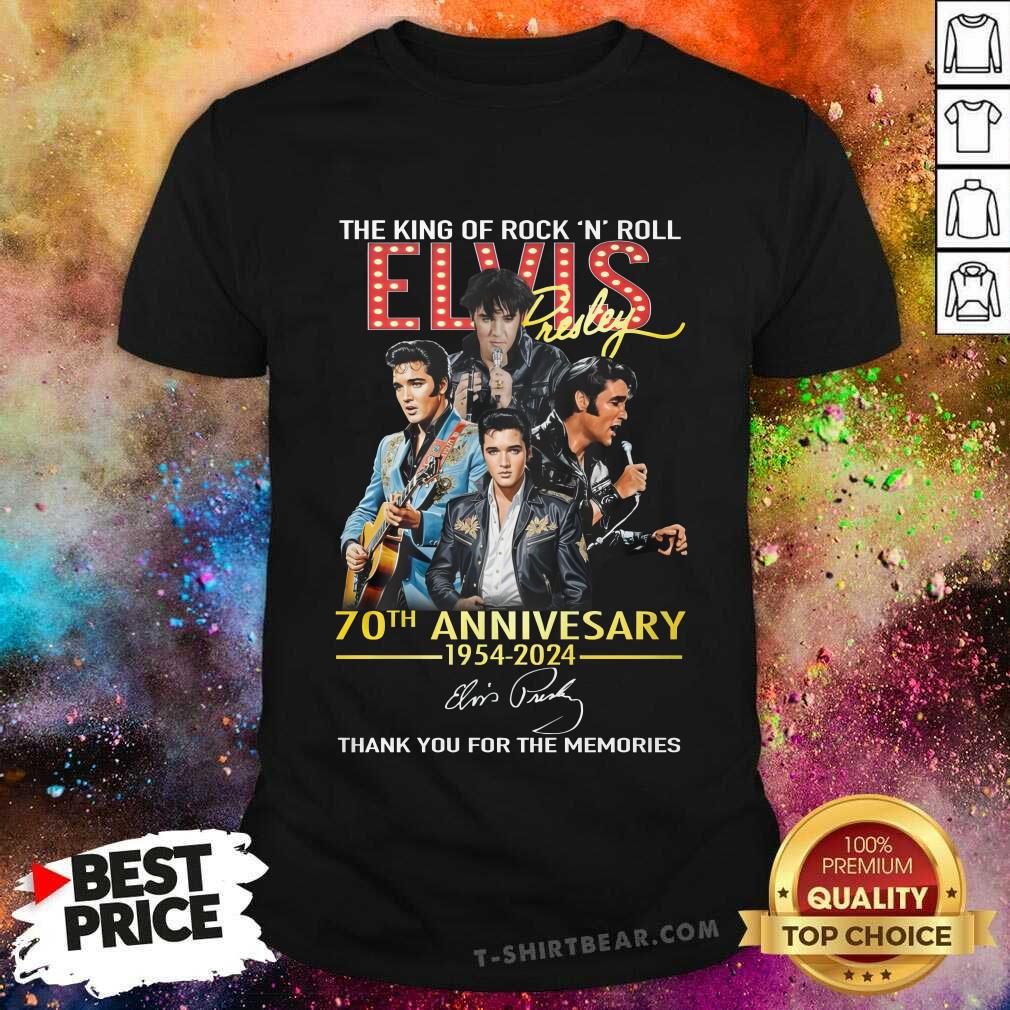 T-Shirt Officiel Elvis Presley The King - Design Authentique Et Confortable