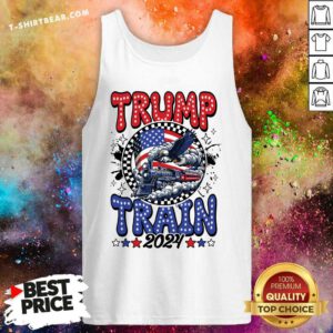 Great Trump Train 2024 America Eagle Flag Tank-top