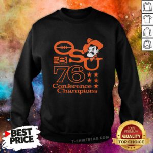 Official OSU Football 1976 Big 8 Champions Sweatshirt