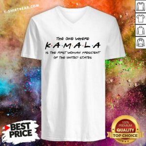 Premium The One Where Kamala Is The First Woman President V-neck
