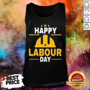 Top Happy Labour Day Tank-top