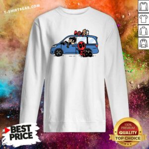 Awesome Peanuts Pool Deadpool And Wolverine Sweatshirt