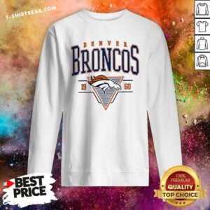 Good 90s Vintage Denver Bronos Football Sweatshirt