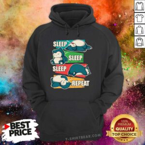 Good Pokemon Snorlax Sleep Sleep Sleep Repeat Hoodie