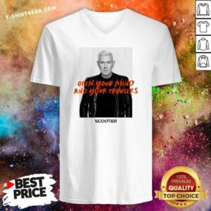 Good Scooter Open Your Mind And Your Trousers Photo V-neck