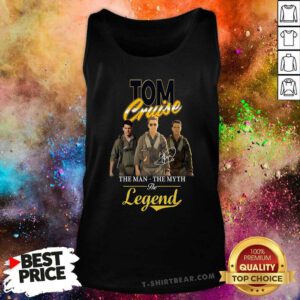 Happy Tom Cruise The Man The Myth The Legend Signature Tank-top