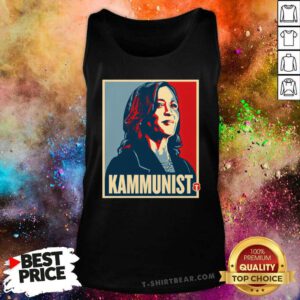 Hot Kammunist Kamala Harris Hope Style Tank-top