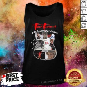 Hot Tina Turner 65th Anniversary Collection Signature Tank-top