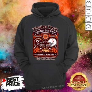 Hot Virginia Tech Vs Stanford 2024 ACC Football Game October 5th Hoodie