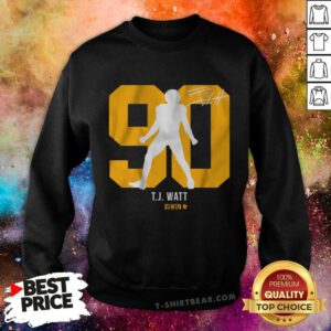 Official TJ Watt Action Number Silo Sweatshirt