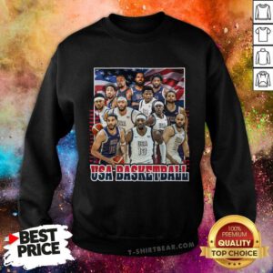 Original USA Basketball 2024 Summer Olympics Roster Sweatshirt