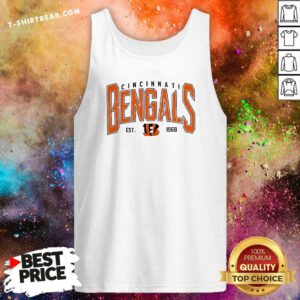 Original Vintage Cincinnati Bengals Football Tank-top