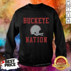 Top Buckeye Nation Helmet Sweatshirt