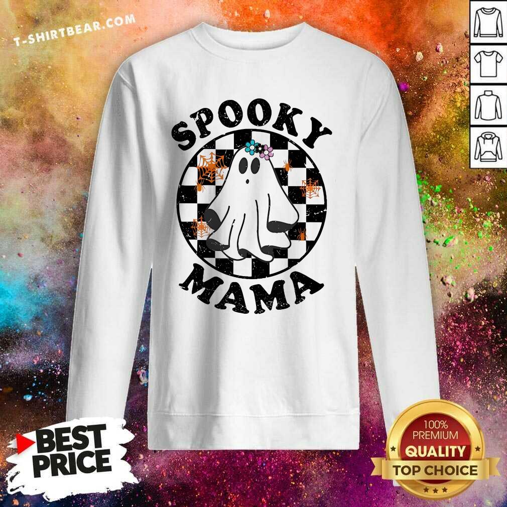 Awesome Spooky Mama Halloween Sweatshirt