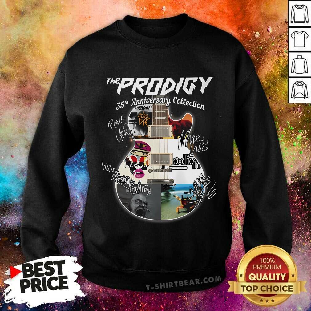 Awesome The Prodigy 35th Anniversary Collection Signature Sweatshirt