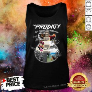 Awesome The Prodigy 35th Anniversary Collection Signature Tank-top