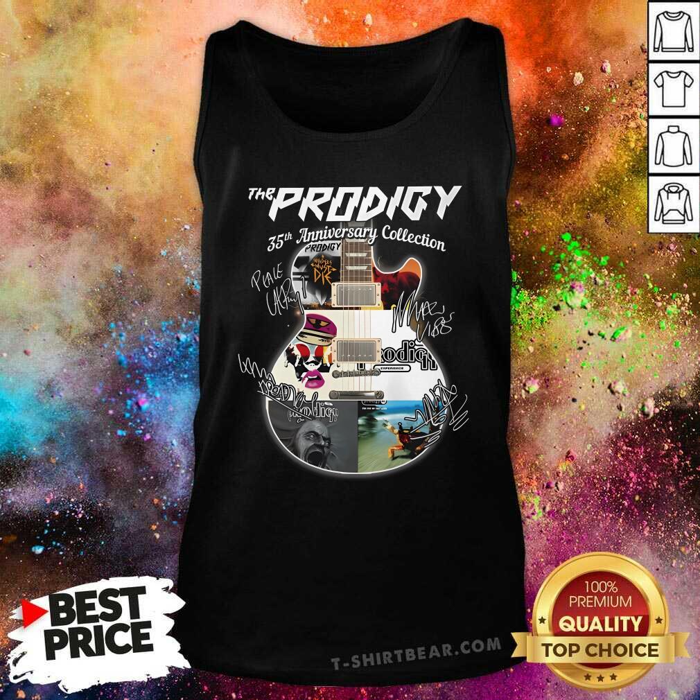 Awesome The Prodigy 35th Anniversary Collection Signature Tank-top