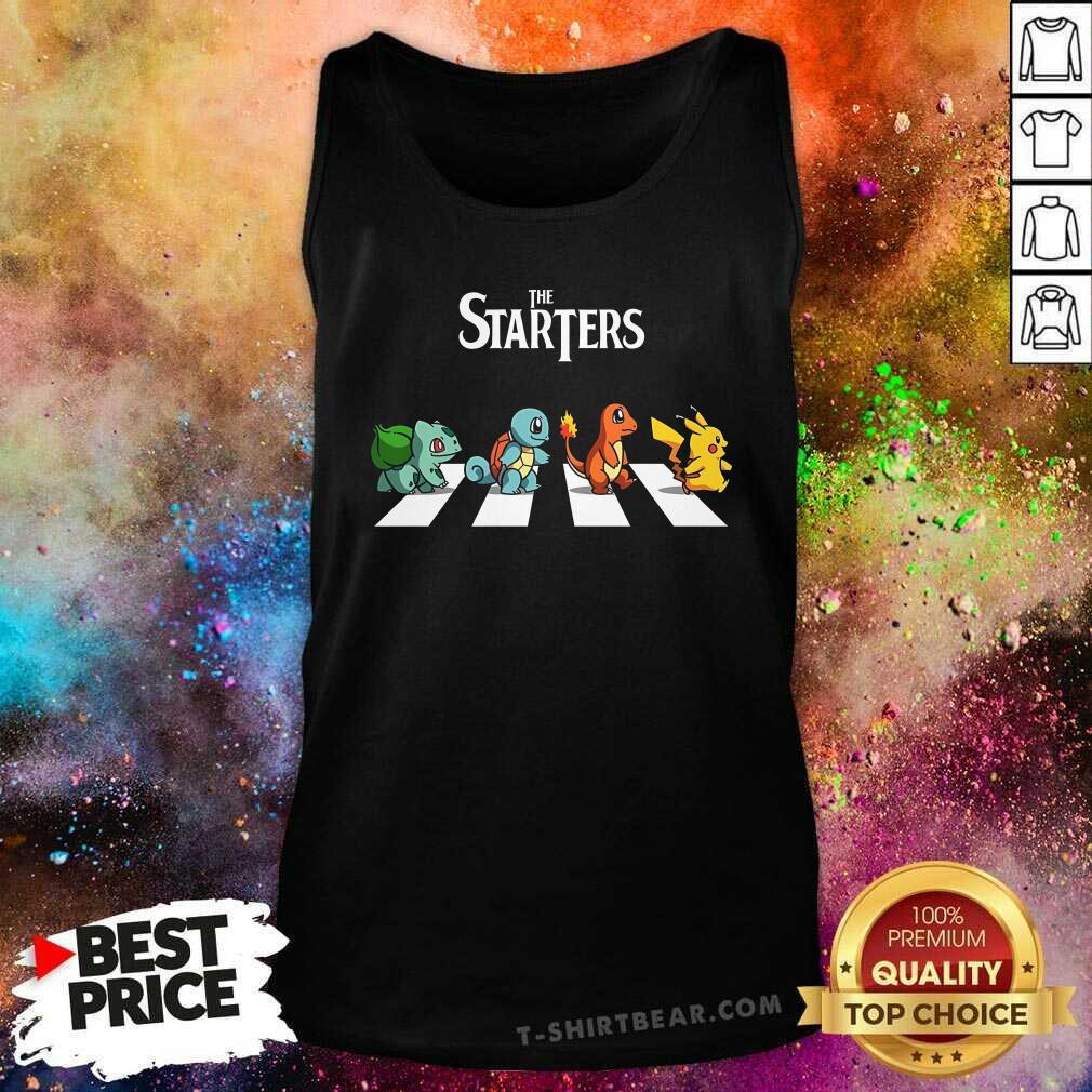 Good Pokemon The Starters Abbey Road Tank-top
