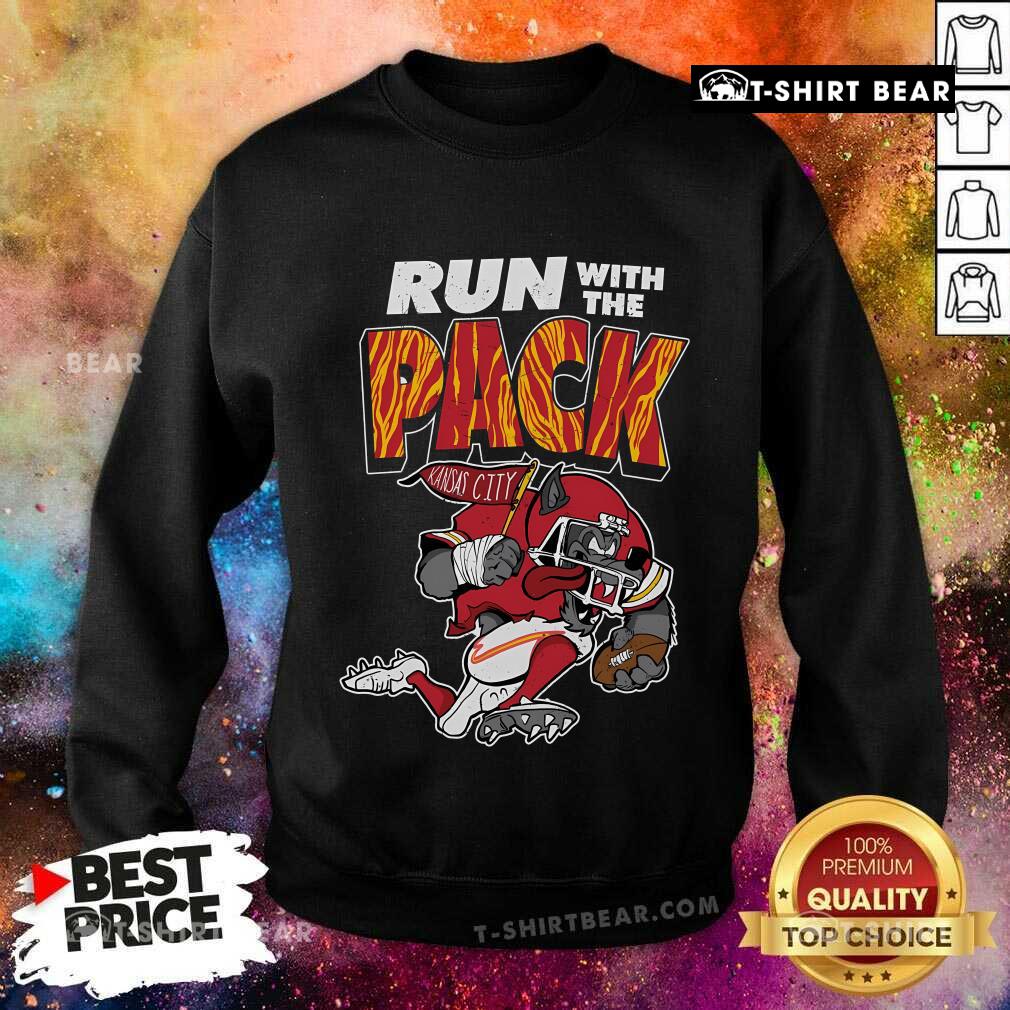 Hot Run With The Wolves Pack Sweatshirt