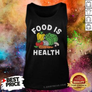 Hot Vegan Food Is Health Tank-top