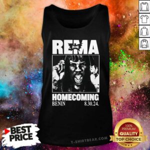Nice Rema Homecoming Benin 8 30 24 Tank-top