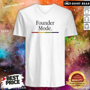 Official Founder Mode Levelsio V-Neck