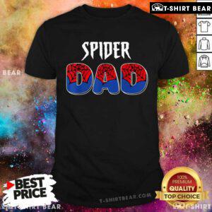 Official Spider Love Dad T-Shirt