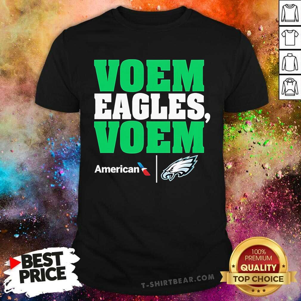 Official Voem Eagles Voem American T-Shirt