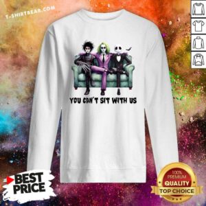 Original You Cant Sit With Us Halloween Sweatshirt